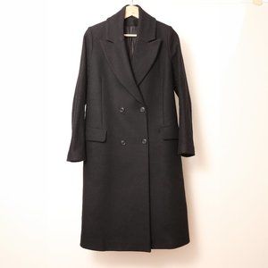 And Other Stories Black Wool Coat